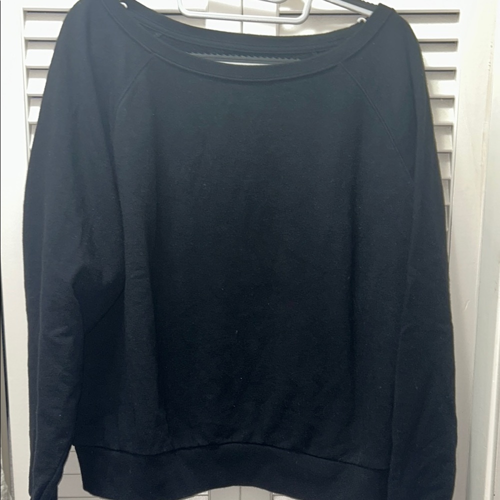 GAP Black Sweater Dropped Shoulder